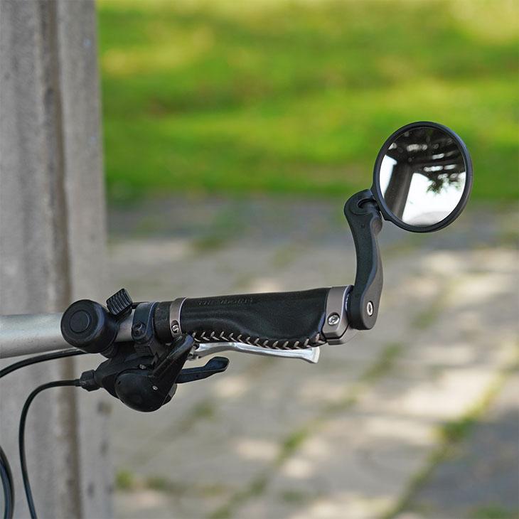 Hafny （ハフニー） バーエンド 自転車 ミラー ブルホーンタイプ