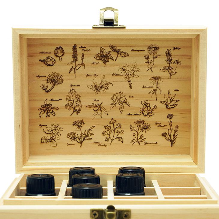 Eaoike 天然木製エッセンシャルオイル収納ボックス アロマオイルボックス 12本用 |  | 03