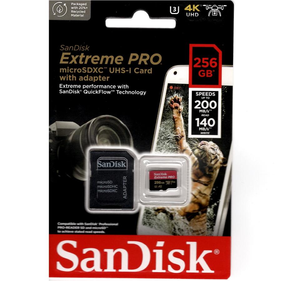 SanDisk（サンディスク） SanDisk Extreme PRO A2 256GB microSDXC