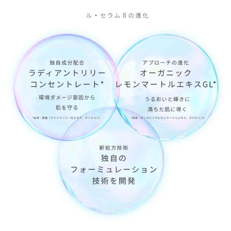 クレ・ド・ポー ボーテ ル・セラムII 50ml 美容液 導入液 導入美容液 ファーストステップ美容液 ブースター美容液 若々しい印象へ うるおい みずみずしい 保湿の画像