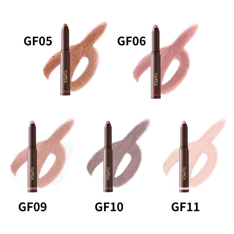 excel（エクセル） グリームオンフィットシャドウ 全9色 新登場の