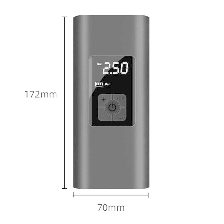 売れ筋新商品 電動エアーポンプ 電動空気入れ 自動車タイヤエアーポンプ 自転車空気入れ Usb充電式 6000mah大容量バッテリー コンプレッサー Tmlaug No