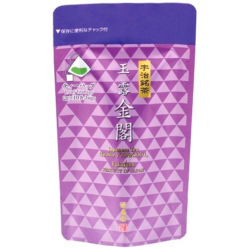 福寿園 宇治銘茶 玉露 金閣 ティーバッグ : お土産処渡月橋オンライン