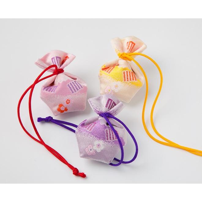 負野薫玉堂 匂い袋 きんちゃく うつりか 香紗（藤紫） 巾着 : お土産処