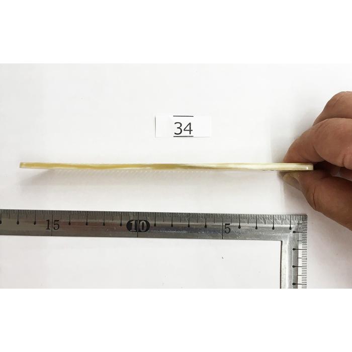 新品 未使用 希少 マルヤ誂 水牛角櫛 特大角度手付 理容櫛 【公式通販】