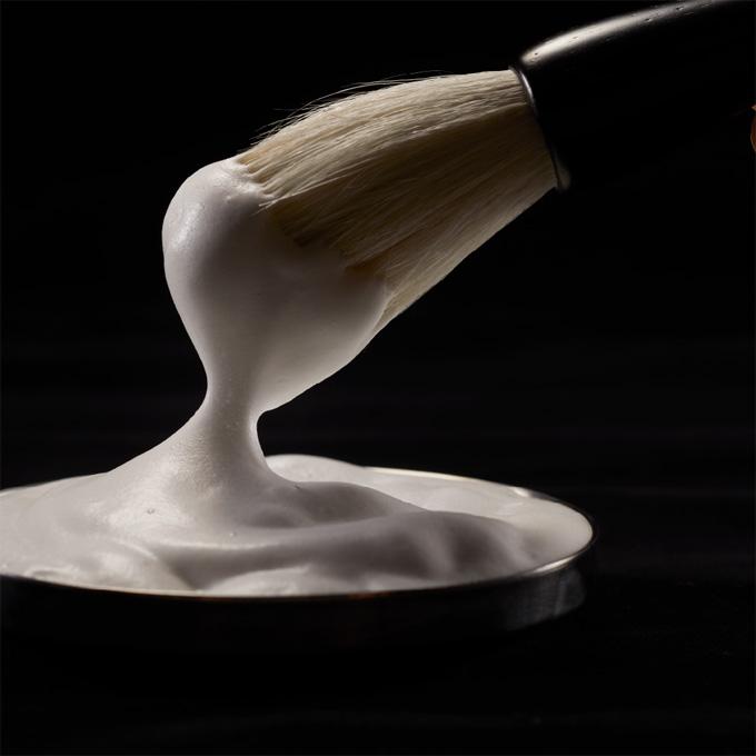 筆ブラシ ブレーメン ヒゲブラシ 天然毛 シェービングブラシ 髭ブラシ