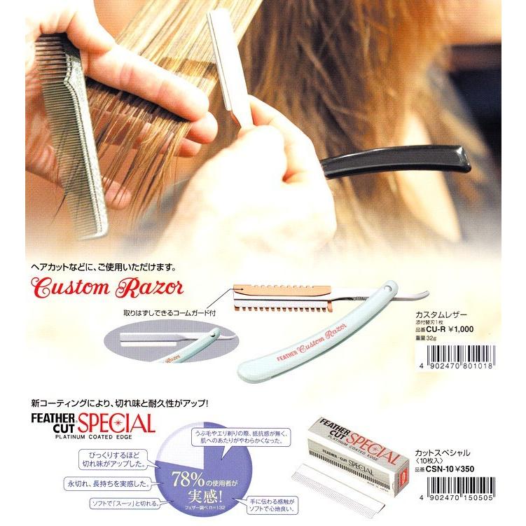 新作グッ 送料無料 フェザー 替刃 カットスペシャル 10枚入り CSN-10