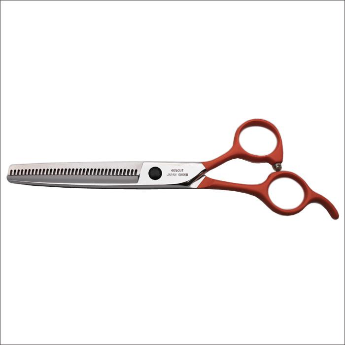 白鳥　すきバサミ　セニングシザー 新しくなった K9 ロングセニング。素早く、フワフワ仕上げに