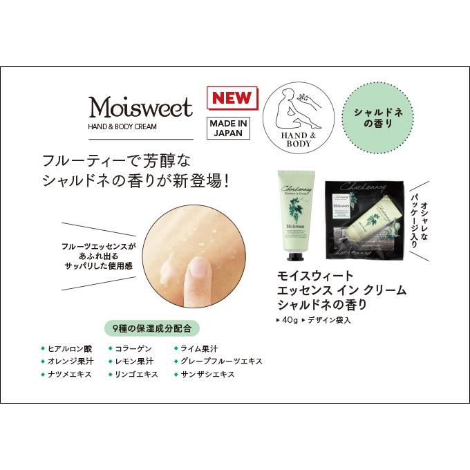 菊星 【6個セット】モイスウィート シャルドネの香り ハンドクリーム