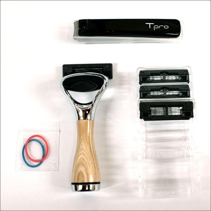 送料無料 貝印 カイレザー キャプテン ティープロ トライアルセット