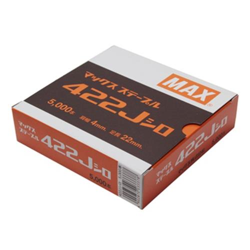 マックス（MAX） MAX 4Jステープル 422Jシロ 5,000本 : プロツール 