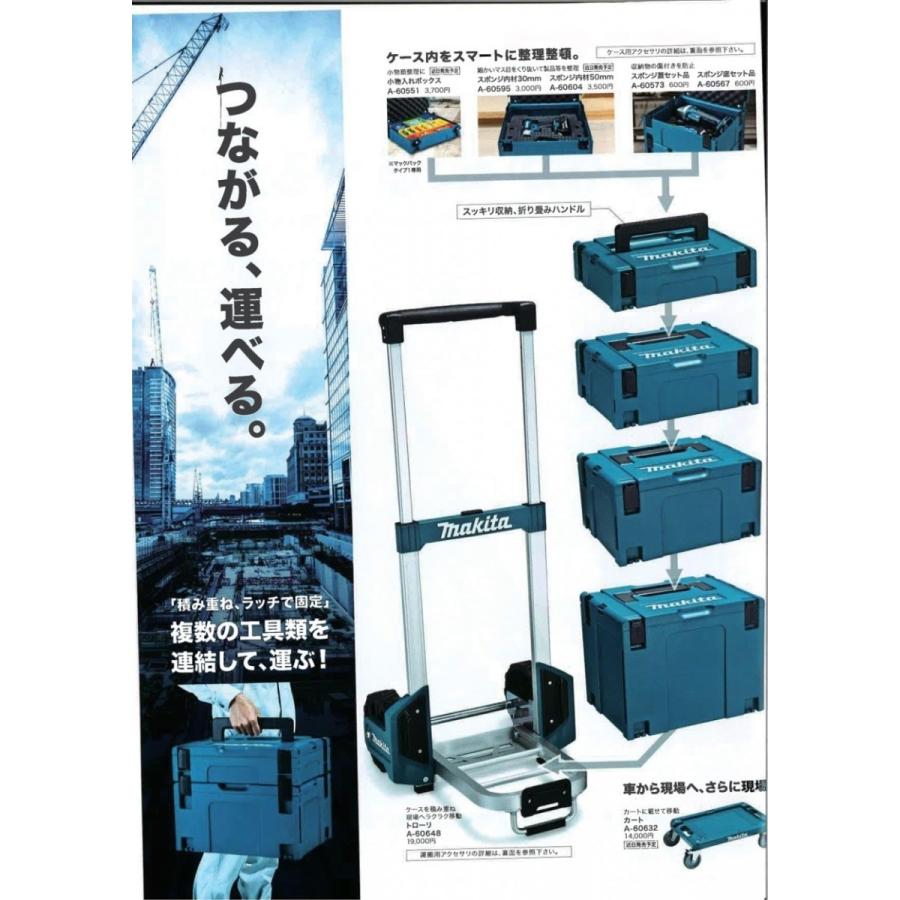 マキタ（makita） マックパック タイプ1 A-60501 : プロツールショップ