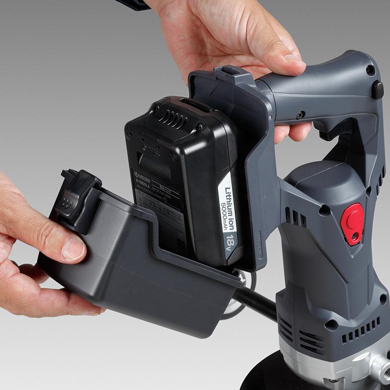 KYOCERA 京セラ 18V(5.0Ah)充電式パワーミキサー(かくはん機 KYOCERA 京セラ 18V(5.0Ah)充電式パワーミキサー(かくはん機