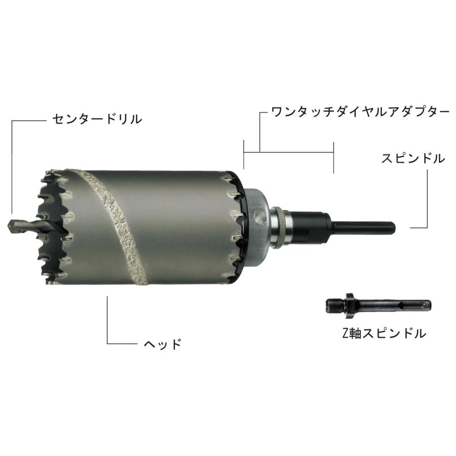 ハウスビーエム ハウスBM ドラゴンリョーバコアドリル(回転・振動兼用 