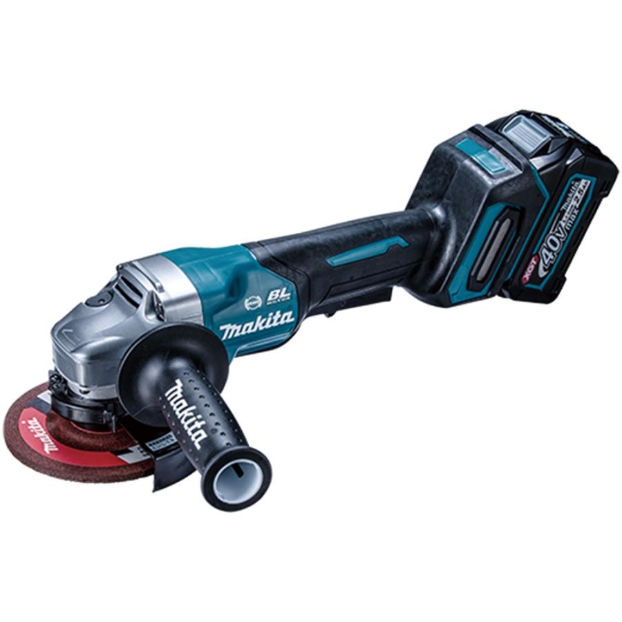 マキタ（makita） 125mm 40Vmax(2.5Ah)充電式ディスクグラインダ 