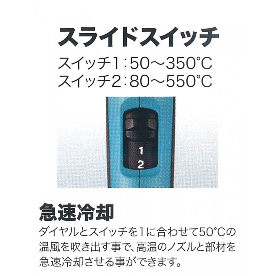 マキタ（makita） ヒートガン HG6031VK : プロツールショップとぎや