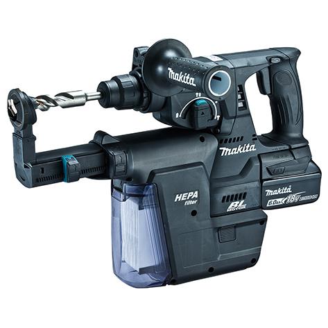 マキタ（makita） 24mm 18V(6.0Ah)充電式ハンマドリル HR244DGXVB 黒 