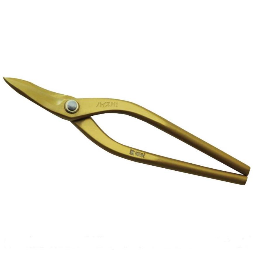盛光（モリミツ） 金切鋏 ハイスM-1 ゴールドチタン 左用 柳刃240mm