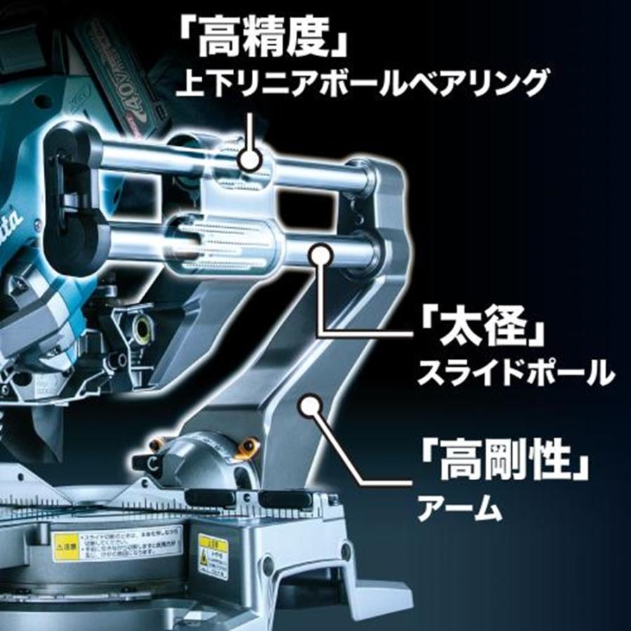 マキタ（makita） 165mm 40Vmax充電式スライドマルノコ LS009GZ 本体
