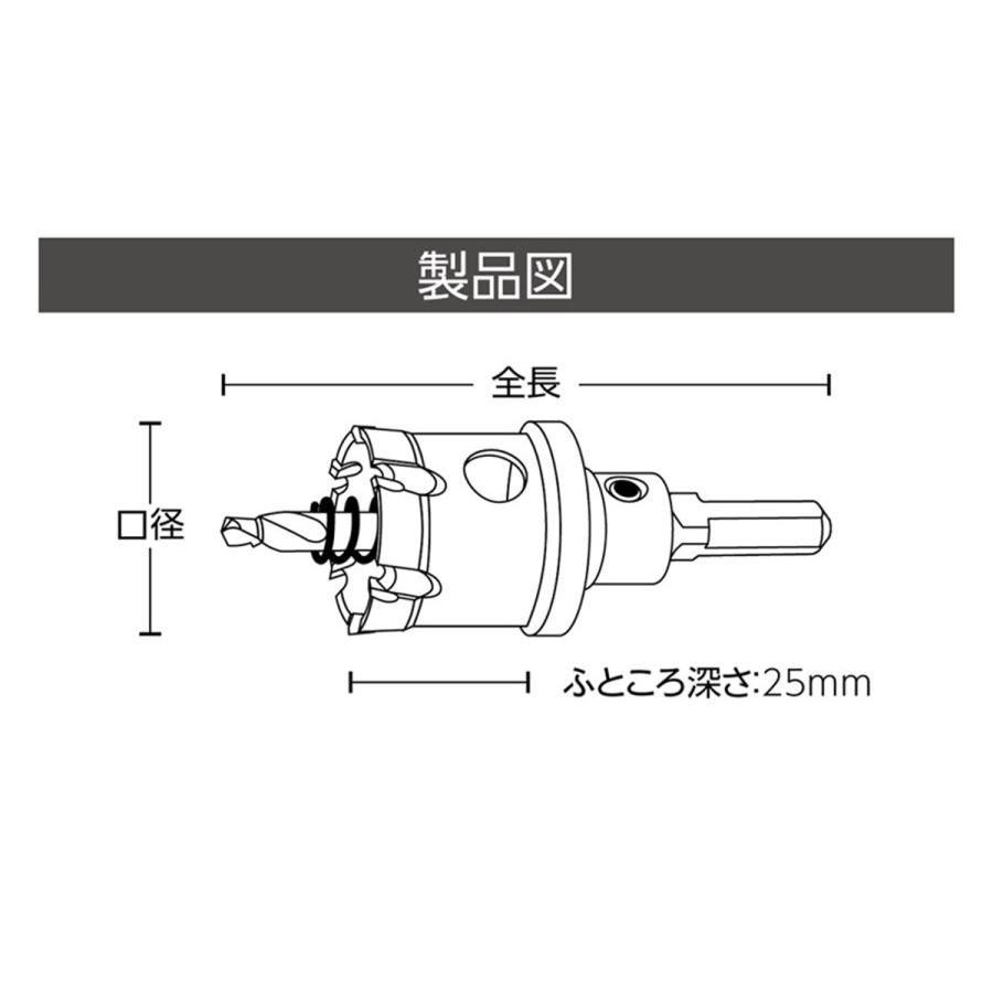 ユニカ（UNIKA）MCTR-65 メタコアトリプル 65mm超硬ハイス鋼ホルソー 中古 ユニカ 超硬ホールソー メタコアトリプル 65mm MCTR-65 : プロツール