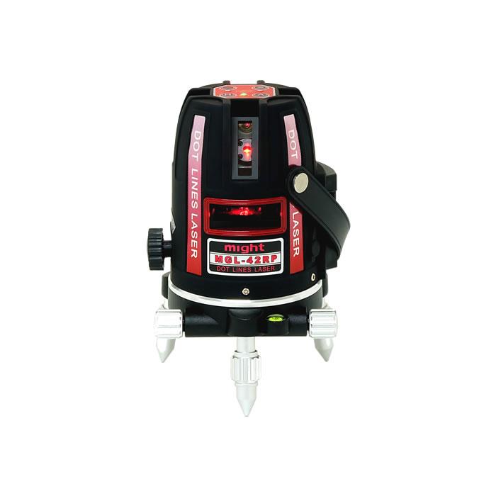 マイト工業 高輝度赤ラインレーザー MGL-42RP(受光器付) : プロツール