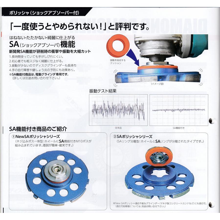 TSUBOMAN ツボ万 ダイヤモンドポリッシャ NewSAポリッシャSP 100mm NSA 