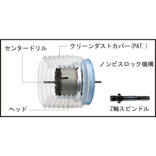 ハウスビーエム ハウスBM ラジワンダウンライトコアドリル(回転