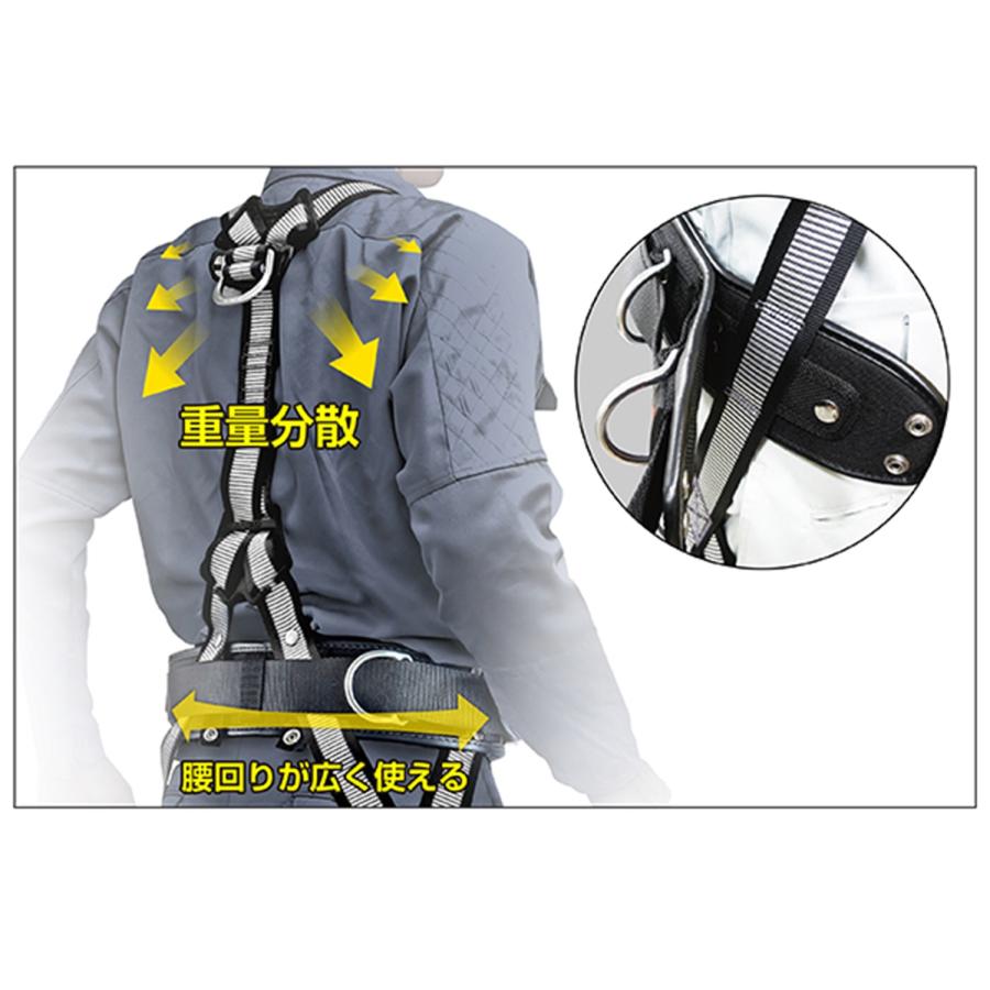 Tajima（タジマ） ワークポジショニング用胴当てベルトセット 柱上用