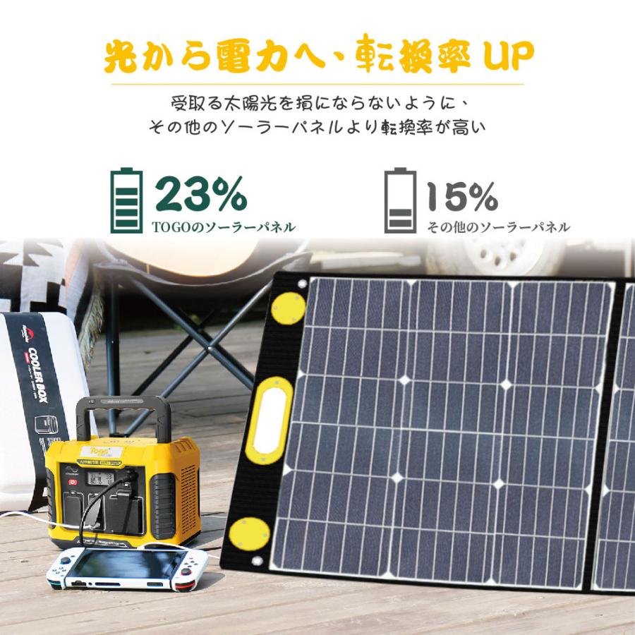 激安アウトレット!】 ❤高転換効率＆高出力100Wのパワフルなソーラー