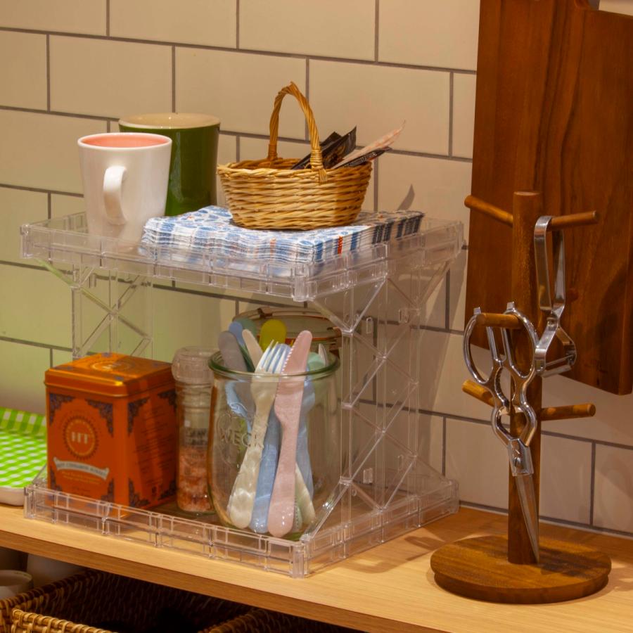 グッドラック 4段キャスター付き 組み立て式収納ラック 国産 |  | 01