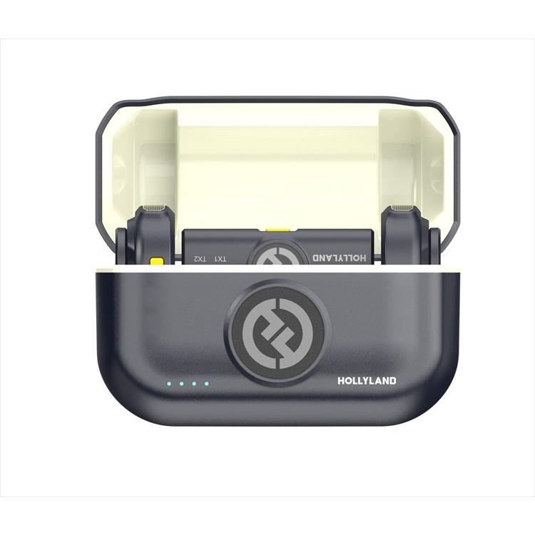 Hollyland Lark M2 with Lighting Plug (Duo,Shine Charcoal