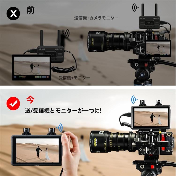 Hollyland Mars M1 Enhanced 2台セット ワイヤレス 映像伝送 Hollyland Mars M1 Enhanced 2台セット ワイヤレス 映像伝送