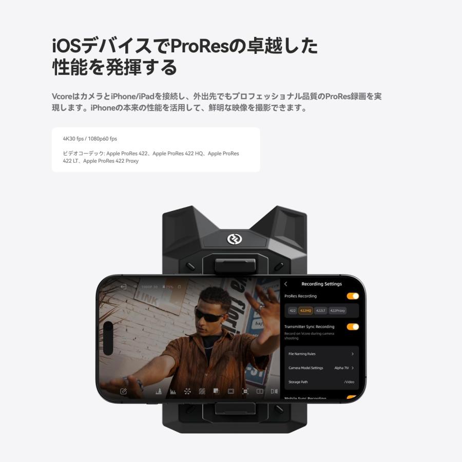 Hollyland Vcore ワイヤレス 映像伝送システム Wireless Video