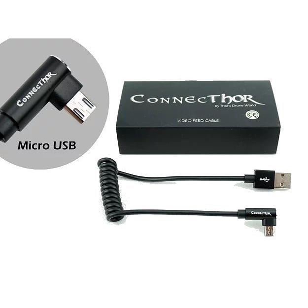 Thor's Drone World - USB ConnecThor Video Feed Cable    USB2.0 - Micro USB    CTUSBMU 売切特価｜tohasen