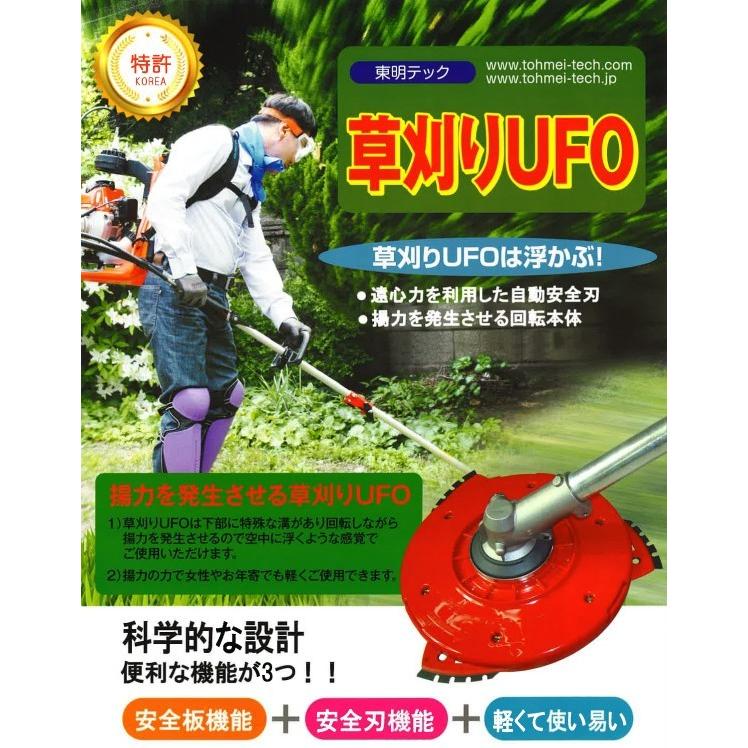 草刈りUFO UFO-25S (250mmサイズ) 数量限定 アウトレット 草刈り機の