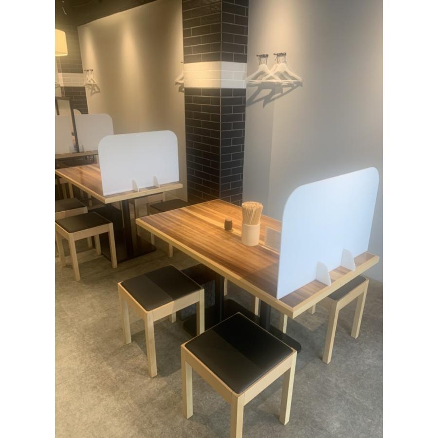 新品　パーテーション　間仕切り　感染対策　おしゃれ　お洒落 パーテーション 飲食店 テーブル 飛沫防止 感染対策 間仕切り 軽量 M