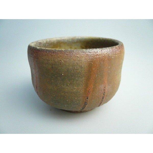 備前焼桟切花入小西陶古造