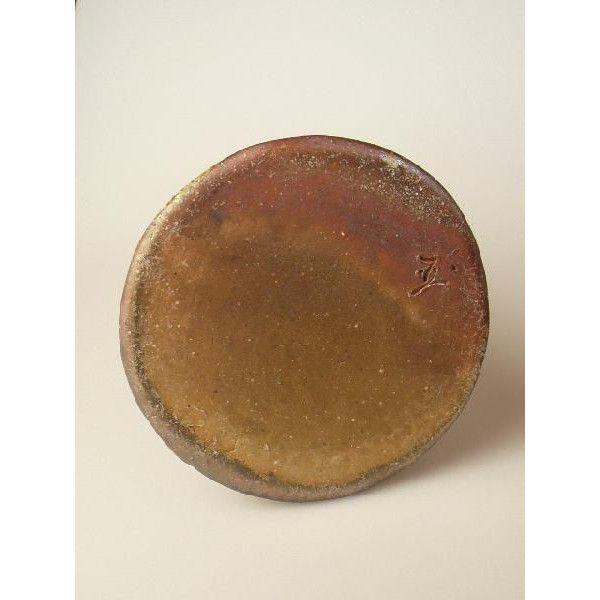 備前焼 井上雅司作 胡麻 風格ある耳付き大花瓶 備前焼ごま