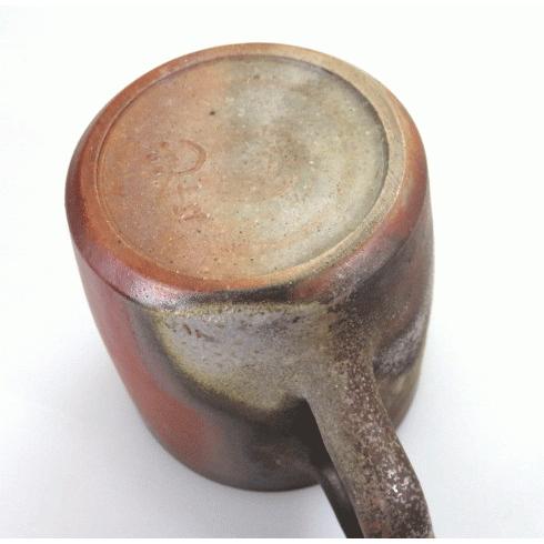 備前焼 桟切り マグカップ(中） 桟切り 625 小西陶古窯 ギフト/母の日