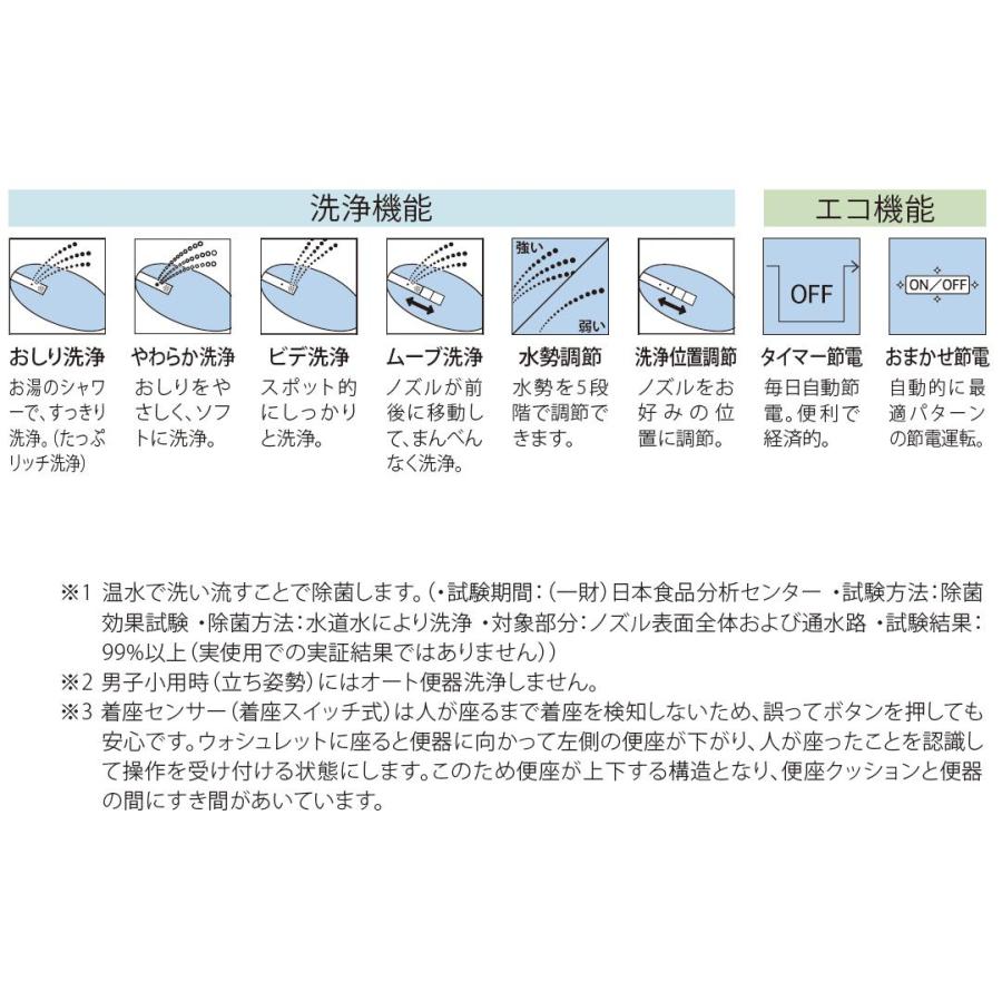 【受注再開、納期待ち】【手洗付】壁排水 TOTOリモデルCES9155PX ウォシュレット 一体型便器ZR1シリーズ 壁排水148〜155mm ホワイト#NW1 TOTO ウォシュレット_5