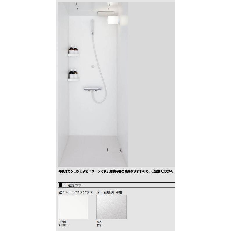 LIXIL シャワーユニット0812 標準仕様 マット Lパネル SPB LIXIL シャワーユニット0812 標準仕様 マット Lパネル SPB