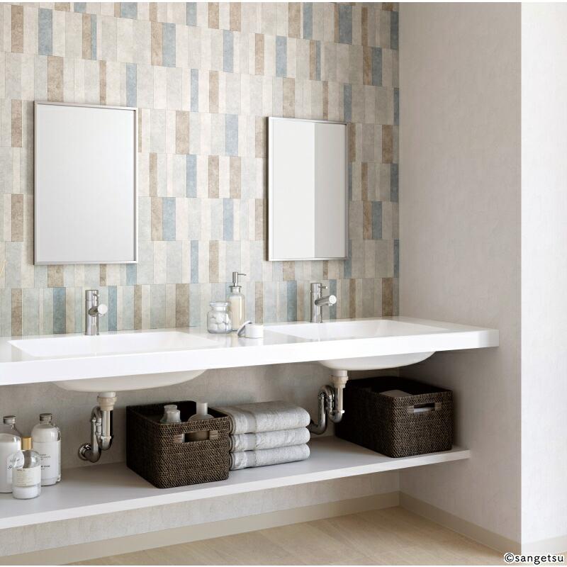 サンゲツ（SANGETSU） 国産壁紙 のりなしモダン 準不燃 防かび 抗菌 撥