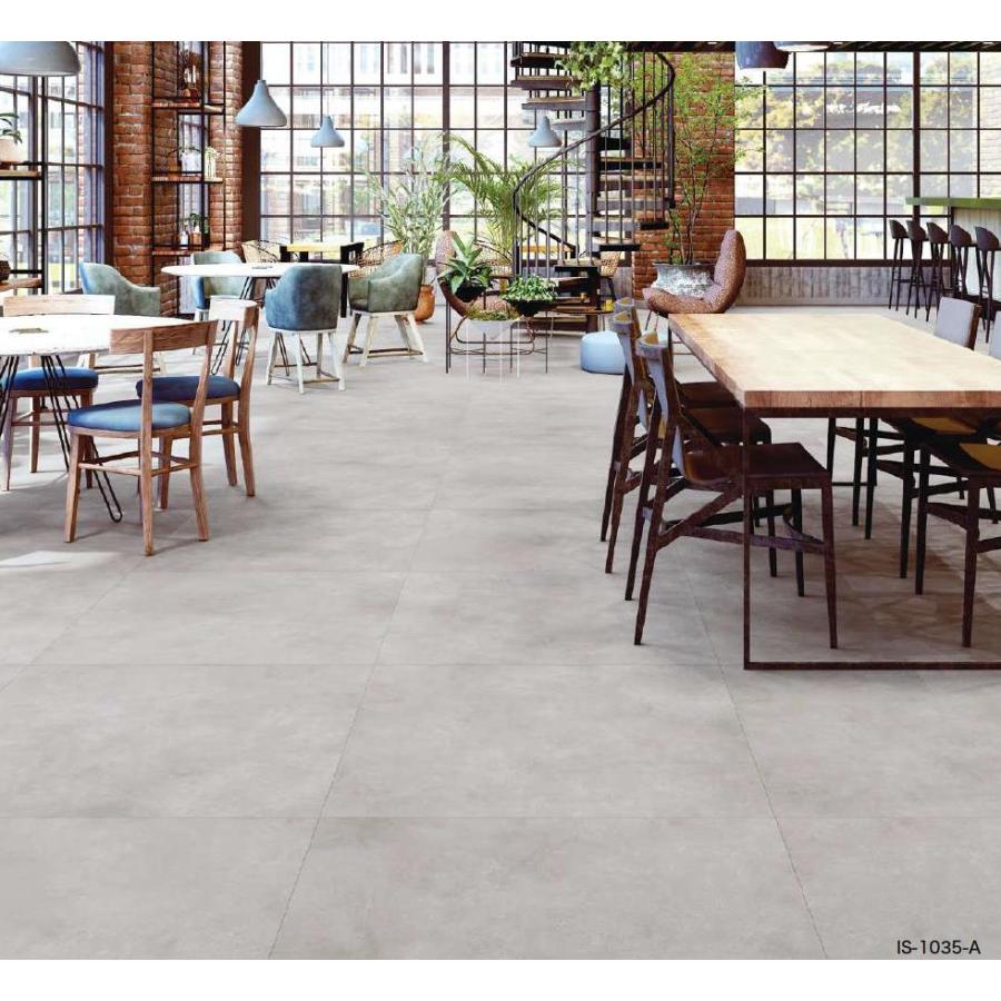 【ケース売】ストーン床材 石目 ワイドモルタル 914.4&times;914.4&times;2.5mm  IS1035A IS1036A IS1037A IS1038A IS1039A サンゲツ フロアタイル ストーン