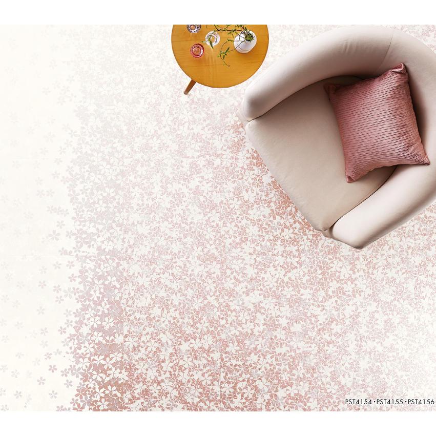 東リ 床材 ロイヤルストーン・ルミナス ビニル床タイル 450×450厚さ3mm PST4155 桜 さくら フロアタイル TOLI 店舗 事務所【ケース売】_6