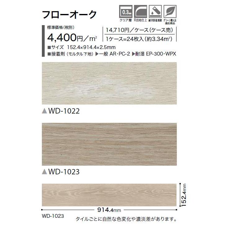 サンゲツ（SANGETSU） 【ケース売】ウッド床材 木目 フローオーク 