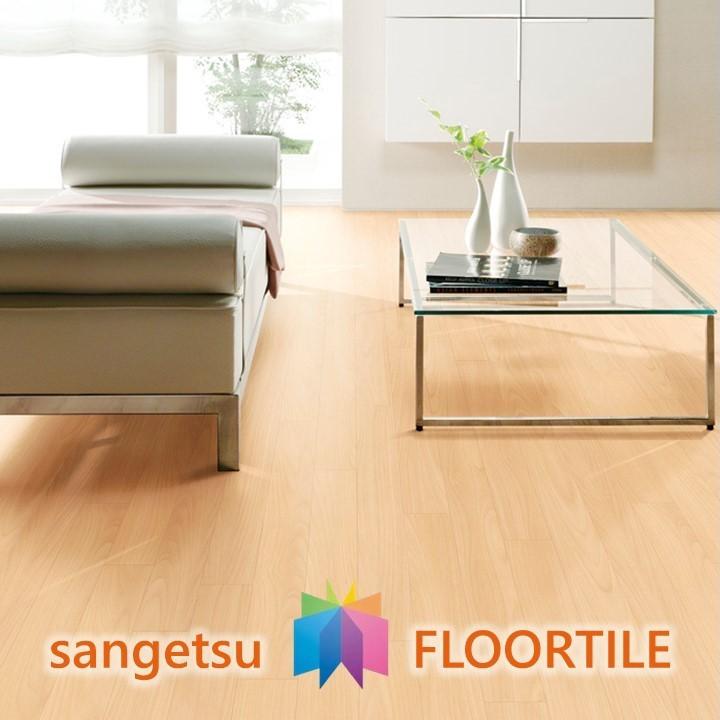 サンゲツ（SANGETSU） 【ケース売】ウッド床材 木目 ビーチ 100×914.4 