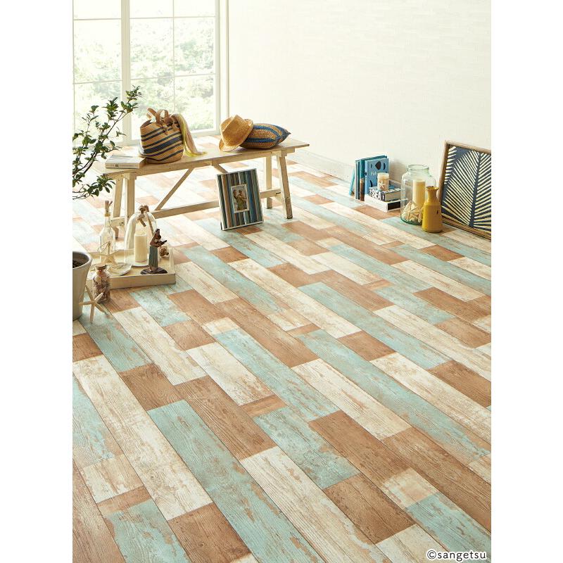 サンゲツ（SANGETSU） 2.5mm厚フロア 1色 200cm巾 ペイントウッド 機能