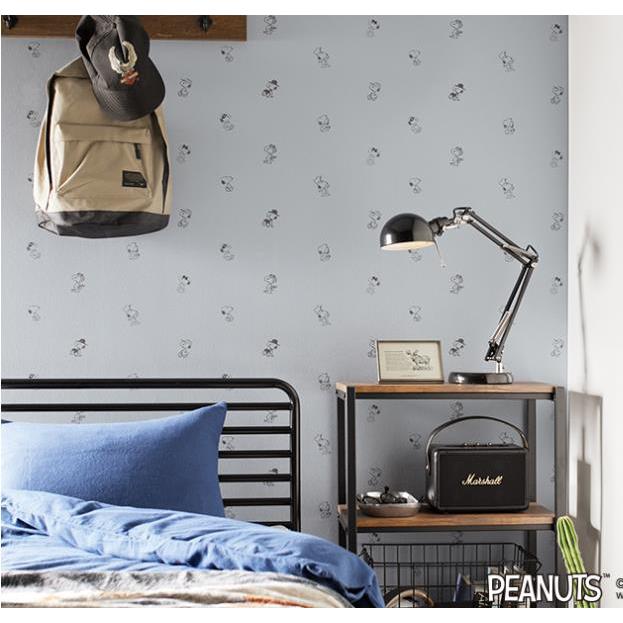 国産壁紙 のりなしスヌーピー SNOOPY 準不燃 防かび 抗菌 サンゲツ