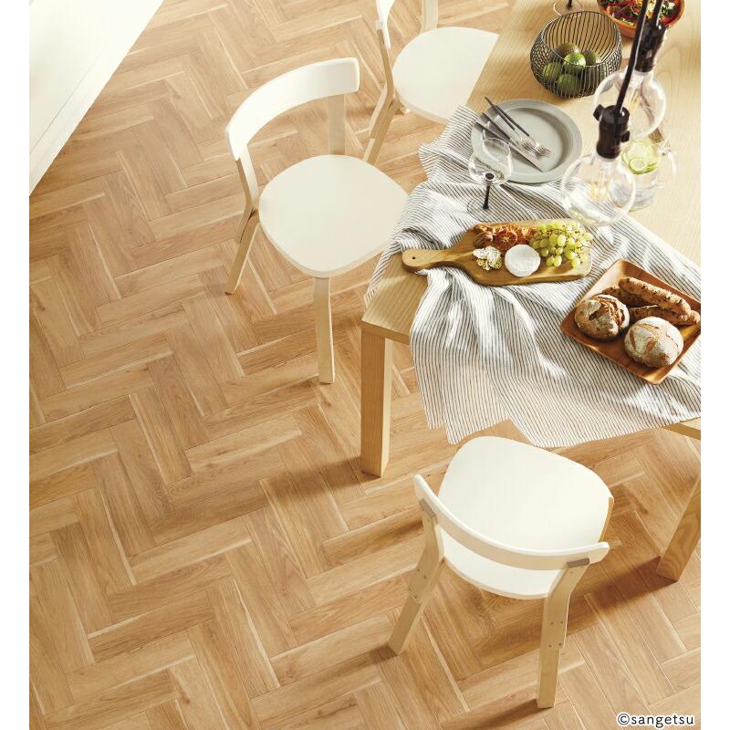 サンゲツ（SANGETSU） 1.8mm厚フロア 4色 182cm巾 フレンチヘリン