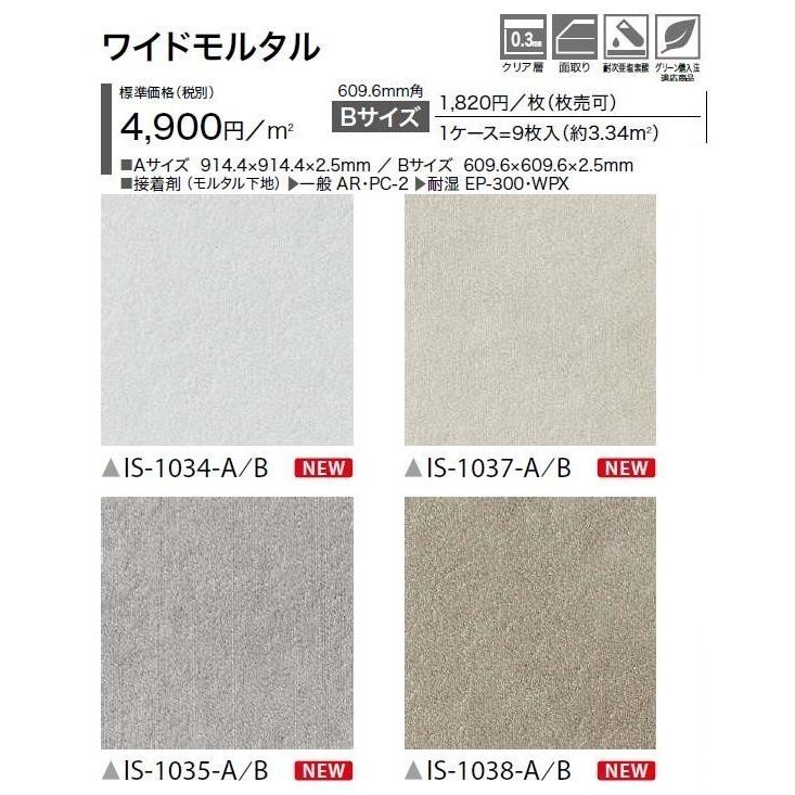 サンゲツ（SANGETSU） 【ケース売】ストーン床材 石目 ワイドモルタル